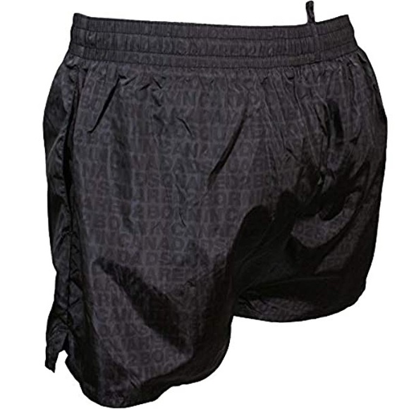 Dsquared2 Wet -Reveal Logo Men’s Charcoal Grey swim trunk large, new with tag - Picture 1 of 3